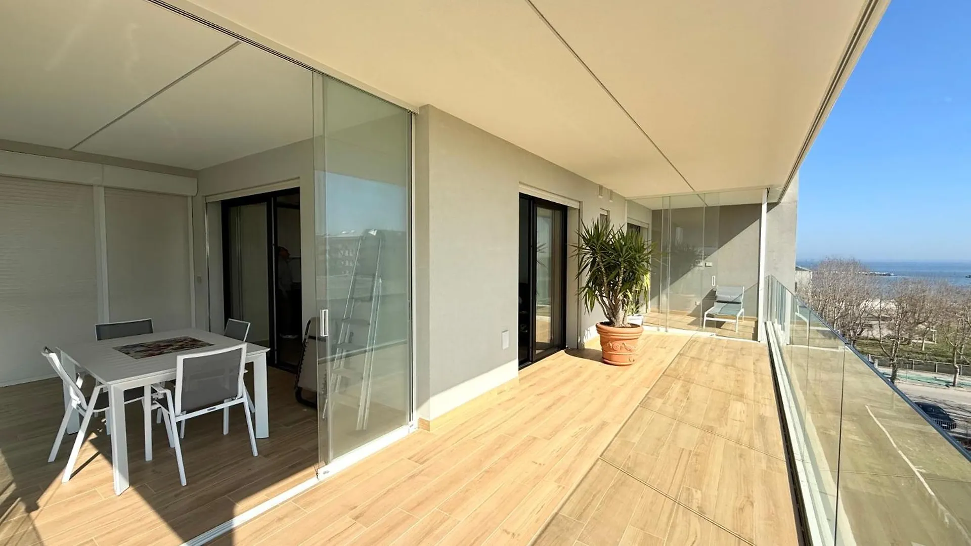 Apartamento Cn003 - Cesenatico, Bilocale Fronte Mare Con Terrazzo Panoramico